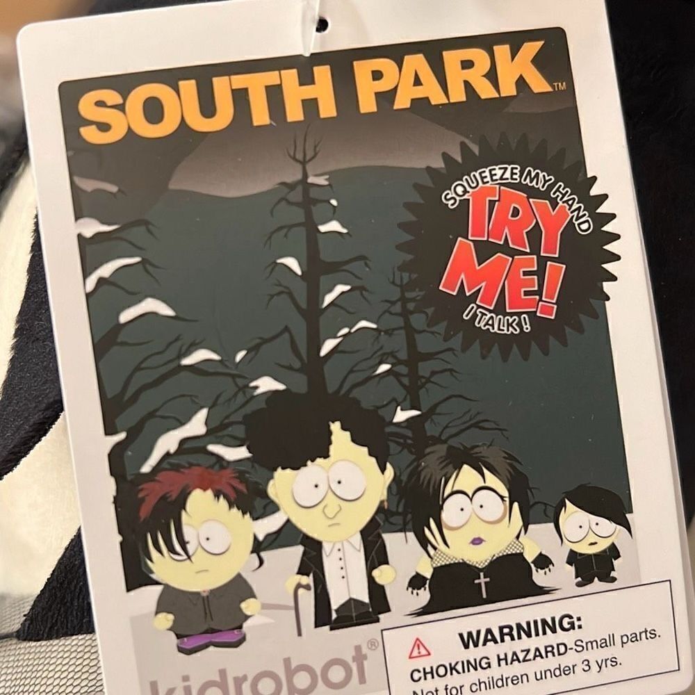 South Park Girl Goth Kid Henrietta 13” Plush/Interactive - Picture 8 of 10